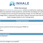 PDSA Worksheet